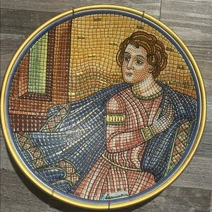 Handcrafted Multicolor Ceramic Wall Art